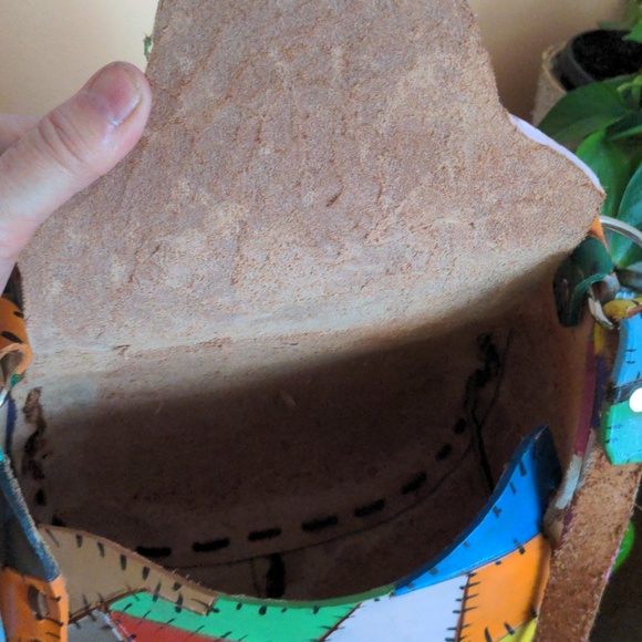 Nightmare Before Christmas Halloween Ready style Leather Hobo Shoulder Bag - Picture 5 of 10